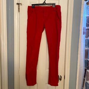 Red L.A.M.B. Pants - like denim